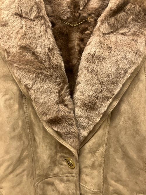 SARIPEL（サリペル）SARIPEL (サリペル) ムートンコート ブラウン サイズ:38の古着・服飾アイテム