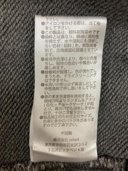 genzai（ゲンザイ）genzai (ゲンザイ) GZ1182　スウェットパンツ グレー サイズ:Mの古着・服飾アイテム