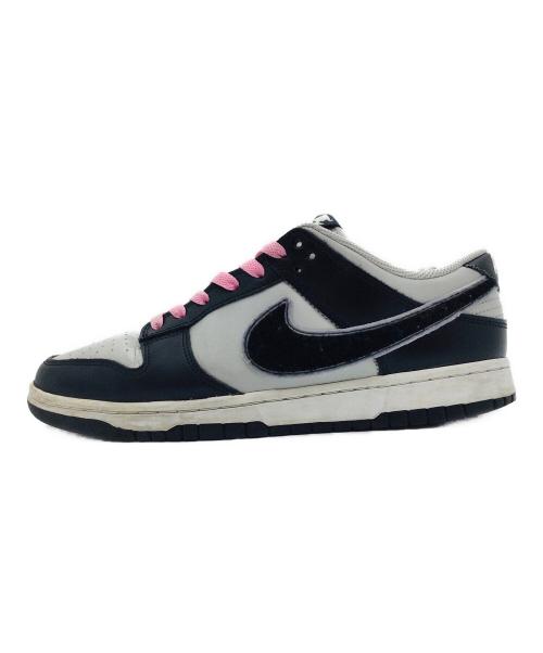 NIKE（ナイキ）NIKE (ナイキ) Dunk Low Retro Chenille Swoosh ホワイト×ブラック サイズ:US9.5、UK8.5、EUR43、cm27.5、BR41、CN275（2.5）の古着・服飾アイテム