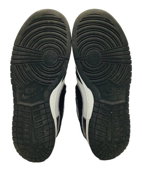 NIKE（ナイキ）NIKE (ナイキ) Dunk Low Retro Chenille Swoosh ホワイト×ブラック サイズ:US9.5、UK8.5、EUR43、cm27.5、BR41、CN275（2.5）の古着・服飾アイテム