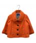 BURBERRY BLUE LABEL（バーバリーロンドンブルーレーベル）の古着「ショートコート」｜オレンジ