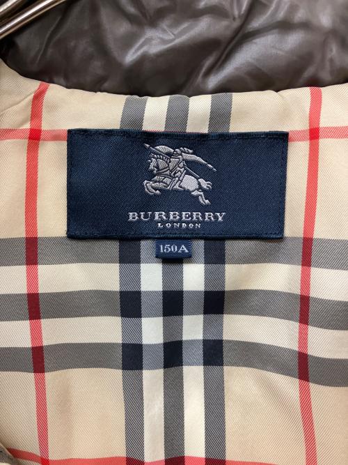 BURBERRY（バーバリー）BURBERRY (バーバリー) ダウンジャケット グレー サイズ:150の古着・服飾アイテム
