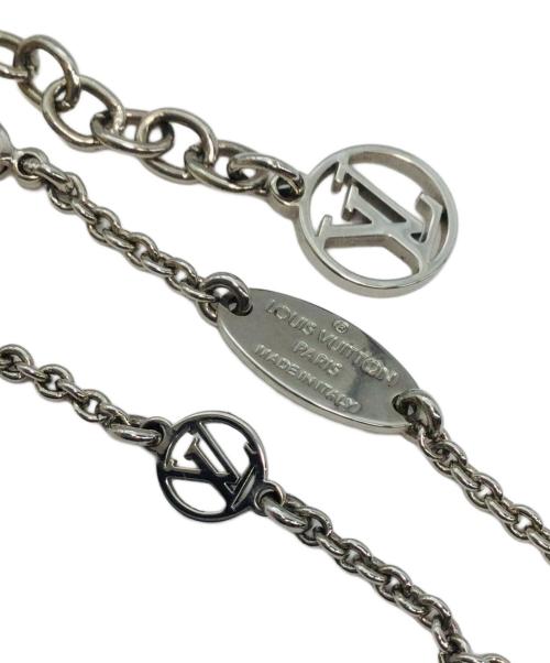 LOUIS VUITTON（ルイ ヴィトン）LOUIS VUITTON (ルイ ヴィトン) ネックレス シルバーの古着・服飾アイテム