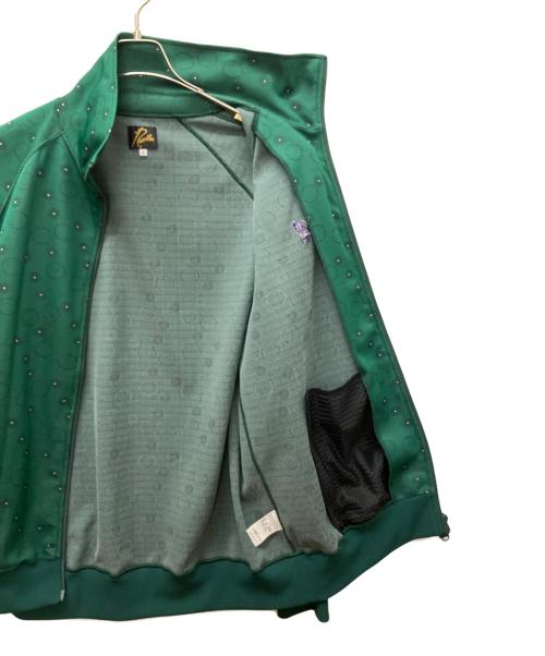 Needles（ニードルズ）Needles (ニードルズ) LQ224　Track Jacket Poly Jq/トラックジャケット グリーン サイズ:Lの古着・服飾アイテム