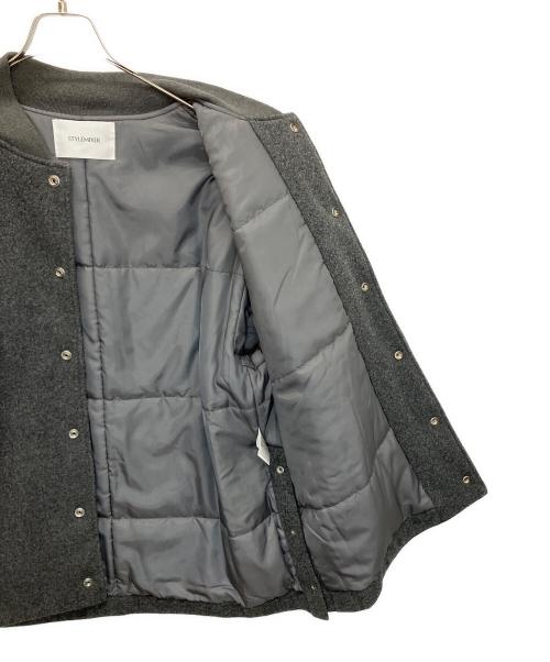 STYLE MIXER（スタイルミキサー）STYLE MIXER (スタイルミキサー) 501DA130-0940　中綿ブルゾン グレー サイズ:Lの古着・服飾アイテム
