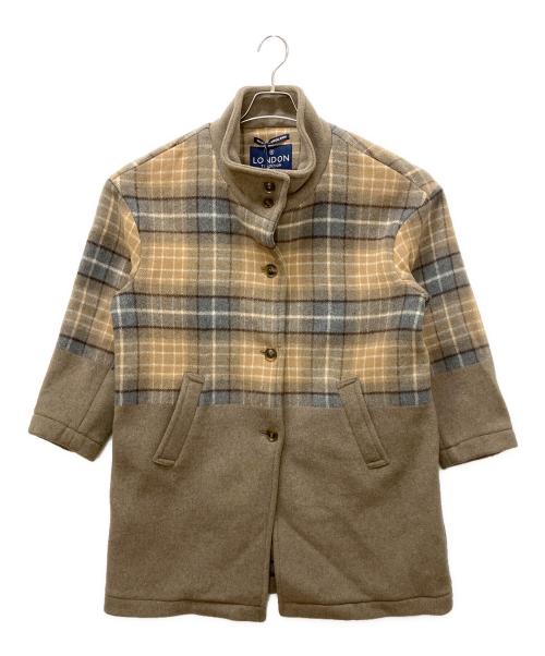 LONDON Tradition（ロンドントラディション）LONDON Tradition (ロンドントラディション) 20-020-710-7011-3-0　ウールコート ブラウン サイズ:Sの古着・服飾アイテム