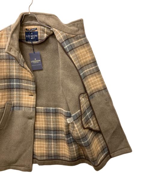 LONDON Tradition（ロンドントラディション）LONDON Tradition (ロンドントラディション) 20-020-710-7011-3-0　ウールコート ブラウン サイズ:Sの古着・服飾アイテム