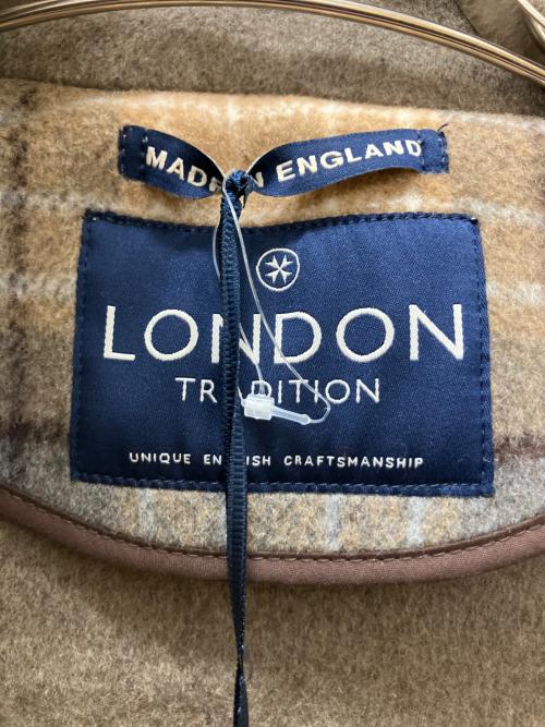 LONDON Tradition（ロンドントラディション）LONDON Tradition (ロンドントラディション) 20-020-710-7011-3-0　ウールコート ブラウン サイズ:Sの古着・服飾アイテム