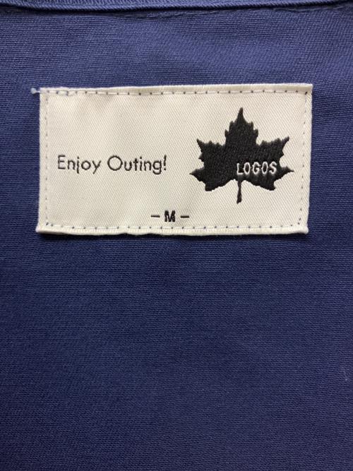 LOGOS（ロゴス）LOGOS (ロゴス) 2433-9300　難燃パーカー ネイビー サイズ:Mの古着・服飾アイテム