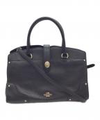 COACHコーチ）の古着「2WAYバッグ」｜ネイビー