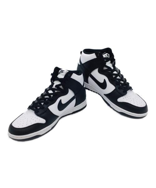 NIKE（ナイキ）NIKE (ナイキ) Dunk High  ホワイト×ブラック サイズ:US11、UK10、EUR45、cm29、BR43、CN290（2.5）の古着・服飾アイテム