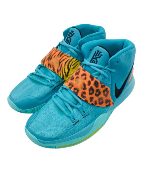 NIKE（ナイキ）NIKE (ナイキ) KYRIE 6 EP ブルー×オレンジ サイズ:US11、UK10、EUR45、cm29、BR43、CN290（2.5）の古着・服飾アイテム