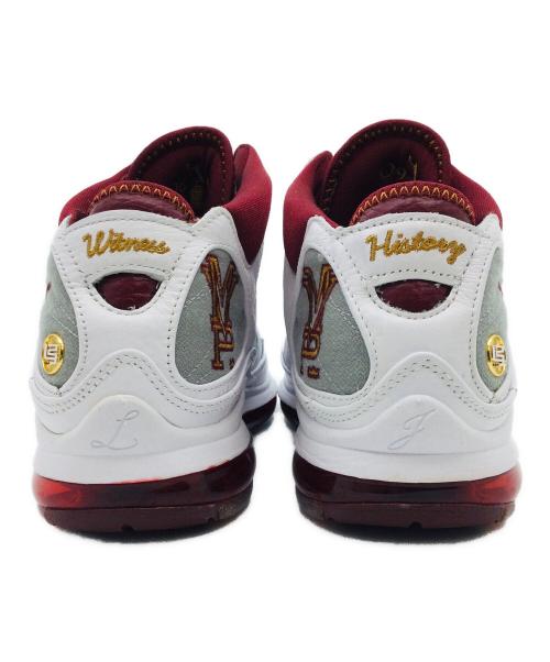 NIKE（ナイキ）NIKE (ナイキ) LEBRON 7 QS ボルドー×ホワイト サイズ:US11、UK10、EUR45、cm29、BR43、CN290（2.5）の古着・服飾アイテム
