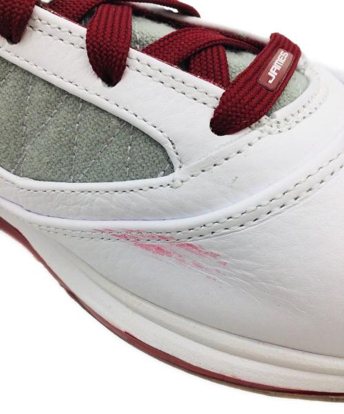 NIKE（ナイキ）NIKE (ナイキ) LEBRON 7 QS ボルドー×ホワイト サイズ:US11、UK10、EUR45、cm29、BR43、CN290（2.5）の古着・服飾アイテム