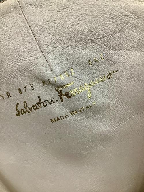 Salvatore Ferragamo（サルヴァトーレ フェラガモ）Salvatore Ferragamo (サルヴァトーレ フェラガモ) ロングブーツ ブラウン サイズ:24.5の古着・服飾アイテム