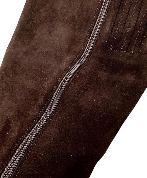Salvatore Ferragamo（サルヴァトーレ フェラガモ）Salvatore Ferragamo (サルヴァトーレ フェラガモ) ロングブーツ ブラウン サイズ:24.5の古着・服飾アイテム