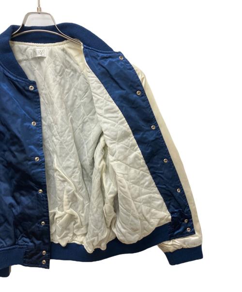 サントリー（サントリー）サントリー (サントリー) スカジャン ブルー サイズ:記載無しの古着・服飾アイテム