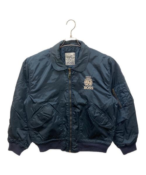 サントリー（サントリー）サントリー (サントリー) MA-1ジャケット ネイビー サイズ:記載無しの古着・服飾アイテム