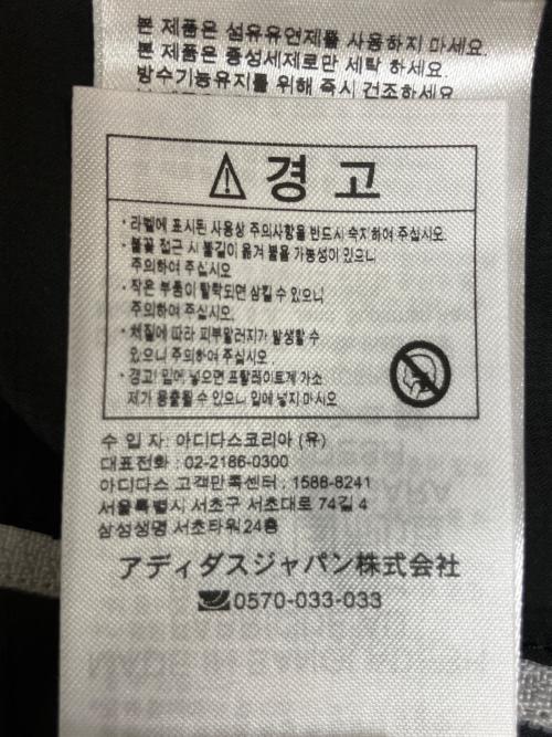 adidas（アディダス）adidas (アディダス) HG6997 撥水フルジップジャケット ブラック サイズ:Sの古着・服飾アイテム