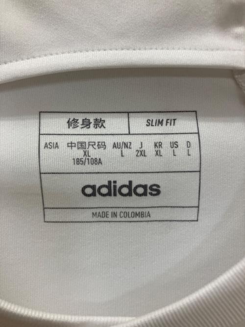 adidas（アディダス）adidas (アディダス) JL5825　サッカーユニフォーム ホワイト サイズ:3Lの古着・服飾アイテム