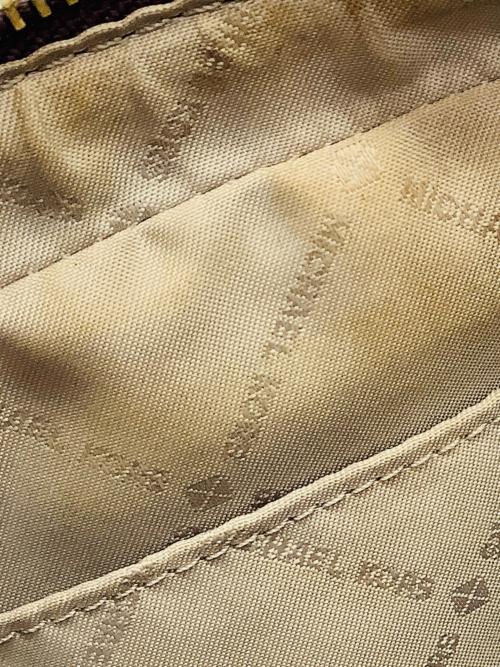 MICHAEL KORS（マイケルコース）MICHAEL KORS (マイケルコース) ショルダーバッグ パープルの古着・服飾アイテム