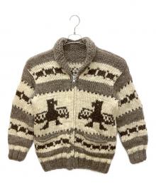 VIRGIN WOOL（バージンウール）の古着「ニットカーディガン」｜グレー