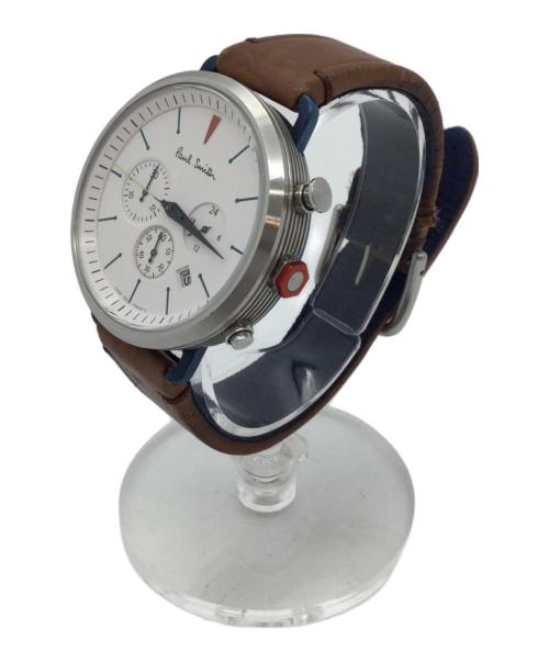 PAUL SMITH（ポールスミス）Paul Smith (ポールスミス) リストウォッチ ホワイトの古着・服飾アイテム