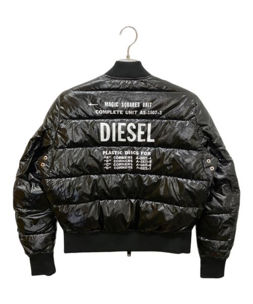 DIESEL（ディーゼル）DIESEL (ディーゼル) HH03B　中綿ジャケット ブラック サイズ:Sの古着・服飾アイテム