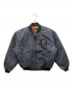 サントリーサントリー）の古着「MA-1ジャケット」｜グレー