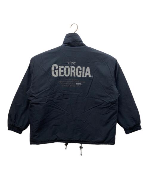 Georgia（ジョージア）Georgia (ジョージア) コーチジャケット ネイビー サイズ:Fの古着・服飾アイテム