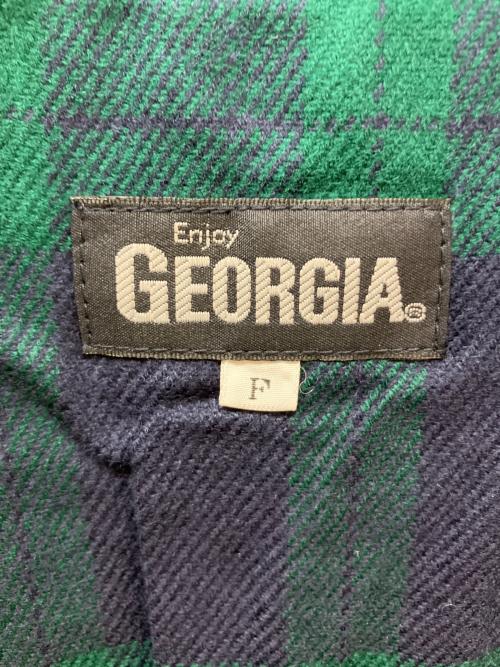 Georgia（ジョージア）Georgia (ジョージア) コーチジャケット ネイビー サイズ:Fの古着・服飾アイテム
