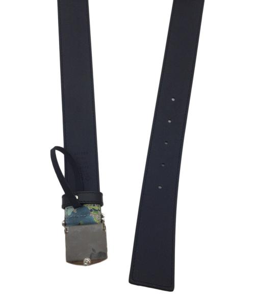 GUCCI（グッチ）GUCCI (グッチ) ベルト ベージュ×ブルーの古着・服飾アイテム