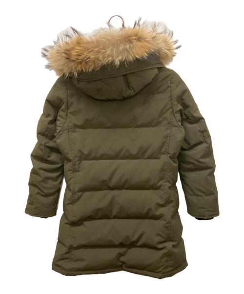 DANTON（ダントン）DANTON (ダントン) 19A-FA-002　ダウンジャケット カーキ サイズ:36の古着・服飾アイテム