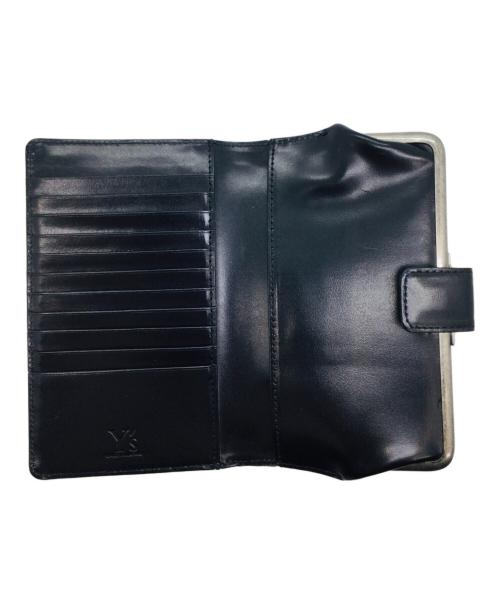 Y's（ワイズ）Y's (ワイズ) 2つ折り財布 ブラックの古着・服飾アイテム