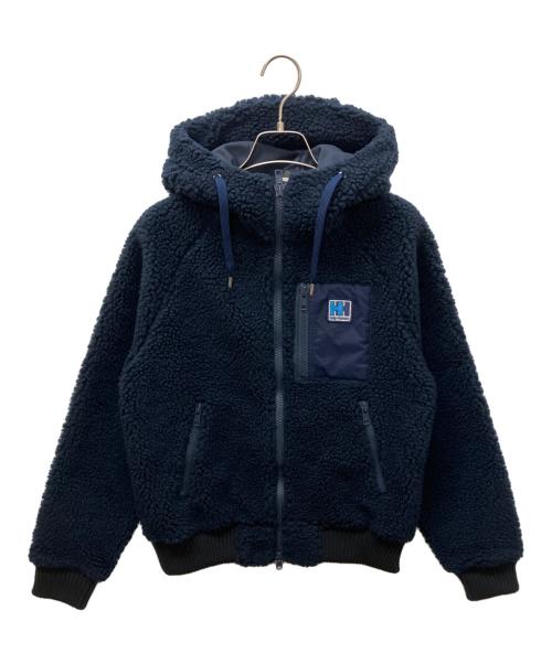 HELLY HANSEN（ヘリーハンセン）HELLY HANSEN (ヘリーハンセン) HOE51852　ファイバーパイルサーモフーディ ネイビー サイズ:Mの古着・服飾アイテム