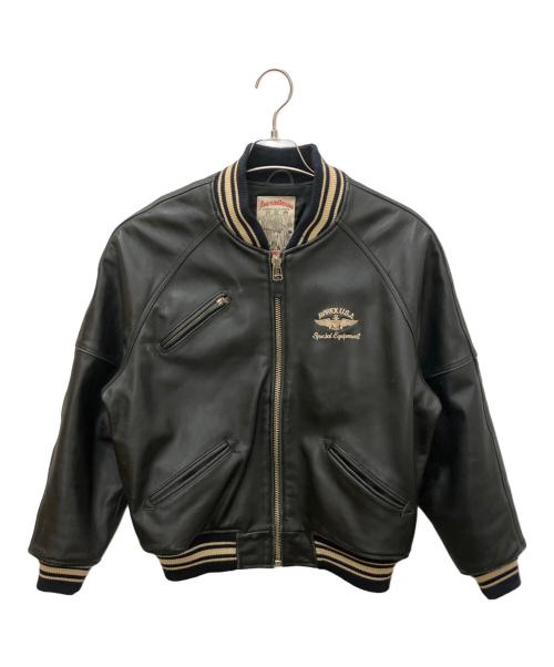 AVIREX（アヴィレックス）AVIREX (アヴィレックス) フライトジャケット ブラック サイズ:Sの古着・服飾アイテム