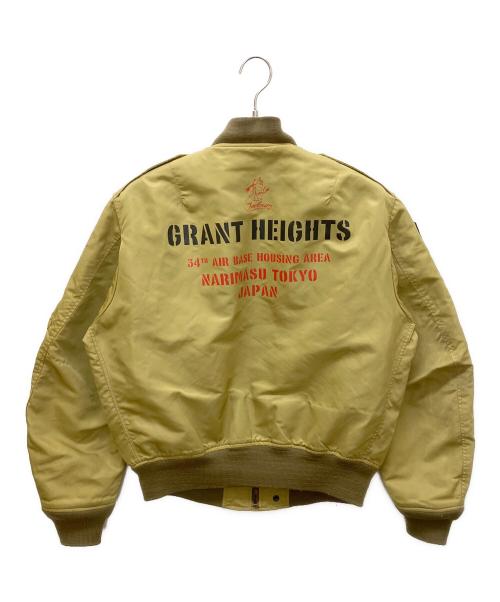 AERO EQUIPMENT LABORATORY（エアロエクイップメントラボトリー）AERO EQUIPMENT LABORATORY (エアロエクイップメントラボトリー) L-2Gフライトジャケット カーキ サイズ:42の古着・服飾アイテム