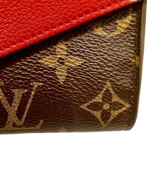 LOUIS VUITTON（ルイ ヴィトン）LOUIS VUITTON (ルイ ヴィトン) 長財布 レッドの古着・服飾アイテム