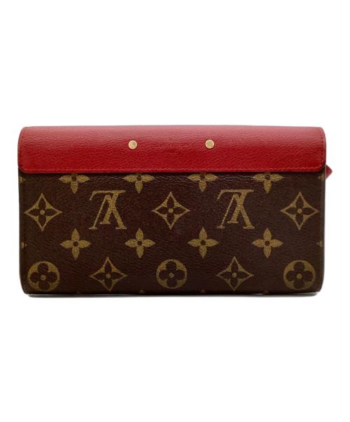 LOUIS VUITTON（ルイ ヴィトン）LOUIS VUITTON (ルイ ヴィトン) 長財布 レッドの古着・服飾アイテム