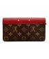 LOUIS VUITTON (ルイ ヴィトン) 長財布 レッド：25000円