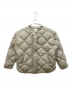 URBAN RESEARCH DOORSアーバンリサーチドアーズ）の古着「DR07-27M708　ダウンジャケット」｜ベージュ