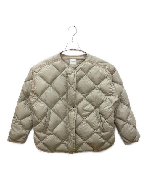 URBAN RESEARCH DOORS（アーバンリサーチドアーズ）URBAN RESEARCH DOORS (アーバンリサーチドアーズ) DR07-27M708　ダウンジャケット ベージュ サイズ:oneの古着・服飾アイテム