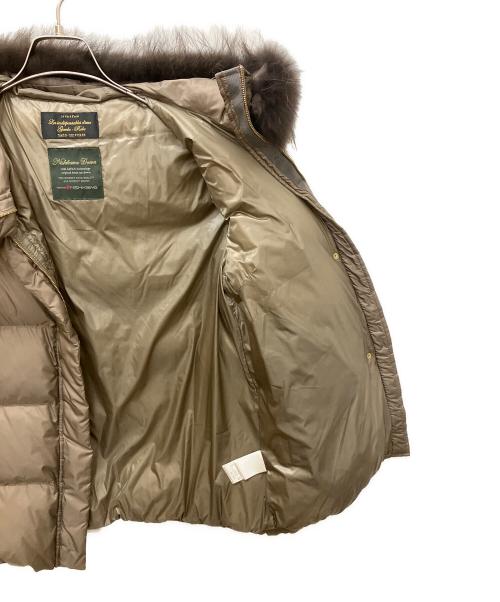 nano・universe（ナノ・ユニバース）nano・universe (ナノ・ユニバース) 西川 (ニシカワ) NL44CT5517TS　ダウンジャケット グレー サイズ:38の古着・服飾アイテム