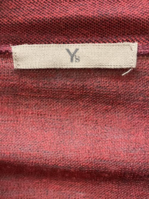 Y's（ワイズ）Y's (ワイズ) 薄手カーディガン レッド サイズ:記載無しの古着・服飾アイテム