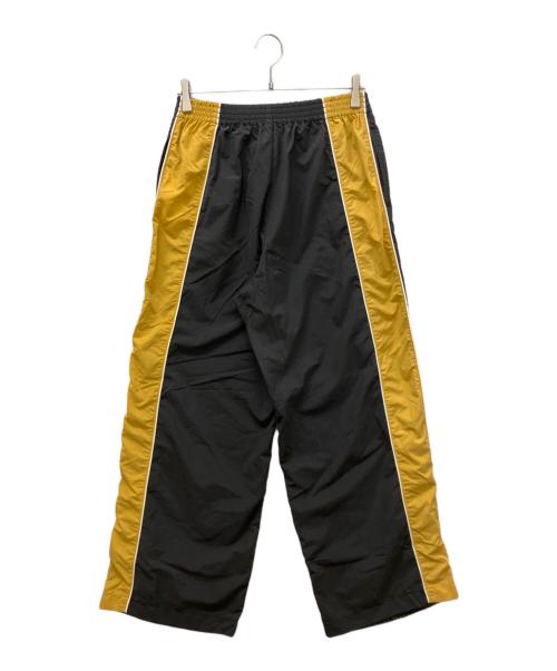 AMBUSH（アンブッシュ）AMBUSH (アンブッシュ) デニム切替トラックパンツ ブラック×イエロー サイズ:29の古着・服飾アイテム