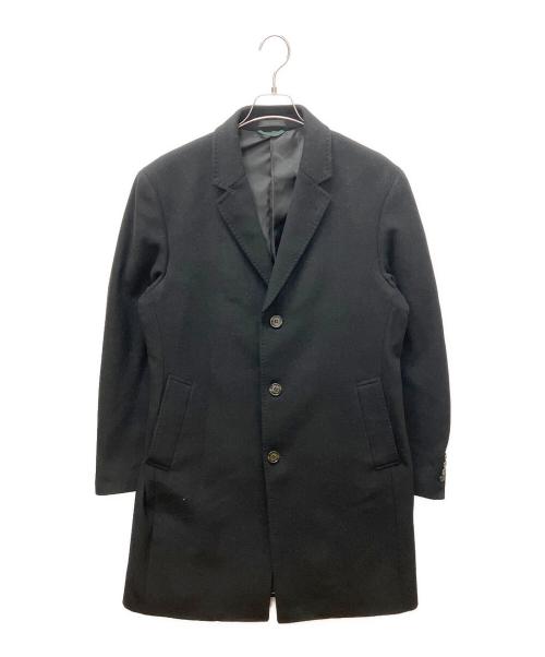 LAUREN RALPH LAUREN（ローレンラルフローレン）LAUREN RALPH LAUREN (ローレンラルフローレン) チェスターコート ブラック サイズ:40の古着・服飾アイテム