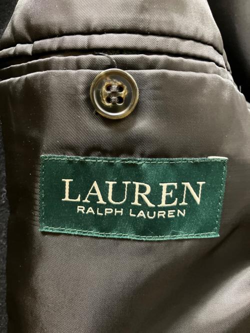 LAUREN RALPH LAUREN（ローレンラルフローレン）LAUREN RALPH LAUREN (ローレンラルフローレン) チェスターコート ブラック サイズ:40の古着・服飾アイテム