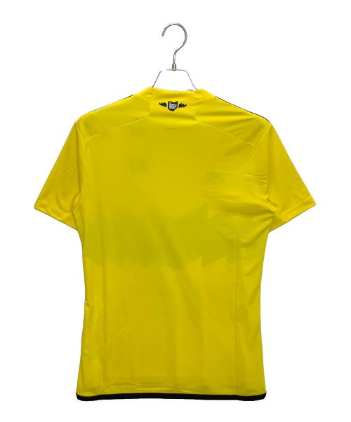 adidas（アディダス）adidas (アディダス) HZ6185　サッカーユニフォーム イエロー サイズ:Lの古着・服飾アイテム