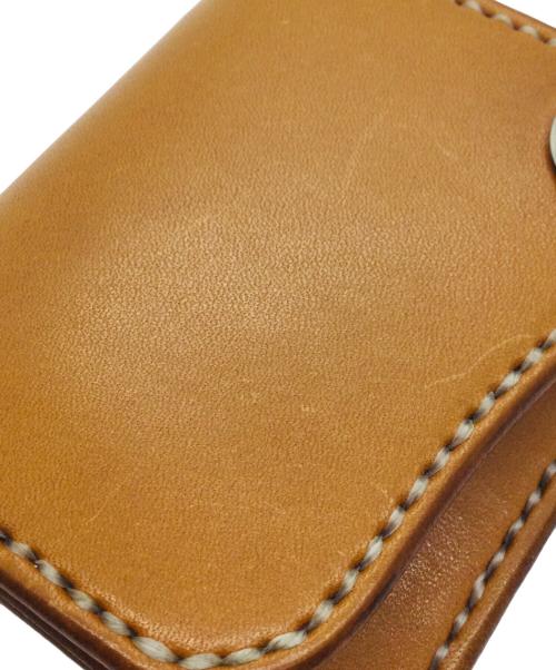 JAINDIANA（ジャインディアナ）JAINDIANA (ジャインディアナ) サドルレザーコインケース ブラウンの古着・服飾アイテム