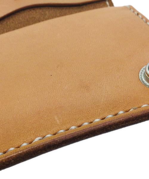 JAINDIANA（ジャインディアナ）JAINDIANA (ジャインディアナ) サドルレザーコインケース ブラウンの古着・服飾アイテム